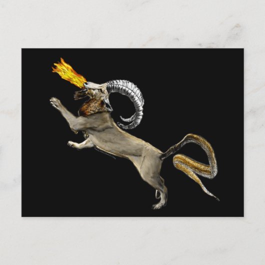 Chimera Briefkaart (Voorkant)