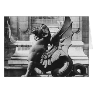 Chimera de la fontaine Saint Michel, Paris