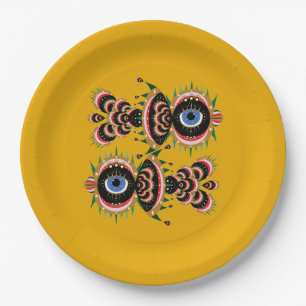 Chimera - Fish Bird 9-inch Bord papier