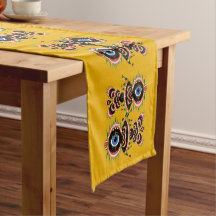 Chimera - Fish Bird Table Runner