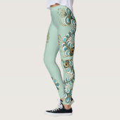 Chimera - Peacock Seahorse All-Over-Print Leggings (Links)