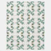 Chimera - Peacock Seahorse Fleece Blanket (Voorkant)