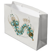 Chimera - Peacock Seahorse Grand sac cadeau (Dos Angle)