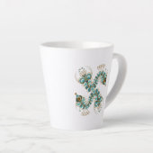 Chimera - Peacock Seahorse Latte Mug (Angle droit)