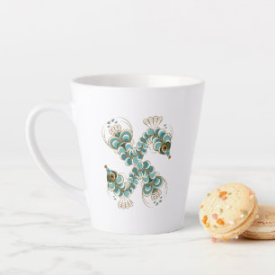 Chimera - Peacock Seahorse Latte Mug