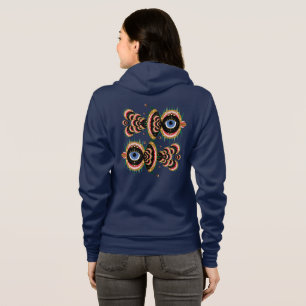 Chimera - Sweat - shirt à capuche Zip Oiseau Poiss