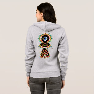 Chimera - Sweat - shirt à capuche Zip Oiseau Poiss