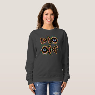 Chimera - Sweatshirt d'oiseaux de poissons
