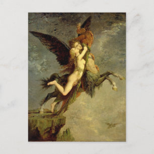 Chimera van Gustave Moreau Briefkaart