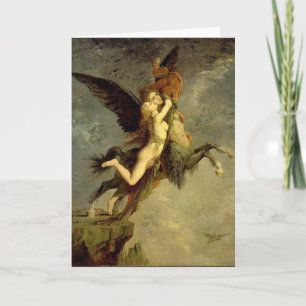 Chimera van Gustave Moreau Kaart