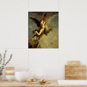 Chimera van Gustave Moreau Poster (Keuken)