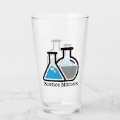 Chimie Beakers Science Matters Verre à boire (Devant)