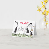 Chimie Carte Saint Valentin (Fleur jaune)