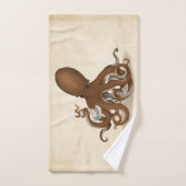 Chimie de la fiole d'octopus contenant du verre Ch (Serviette à main)