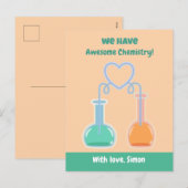 Chimie Extraordinaire Science Cartes de Saint Vale (Devant / Derrière)