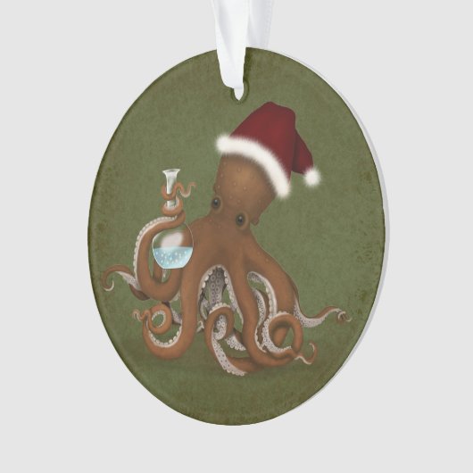 Chimie Octopus Steampunk Science de Noël (devant)