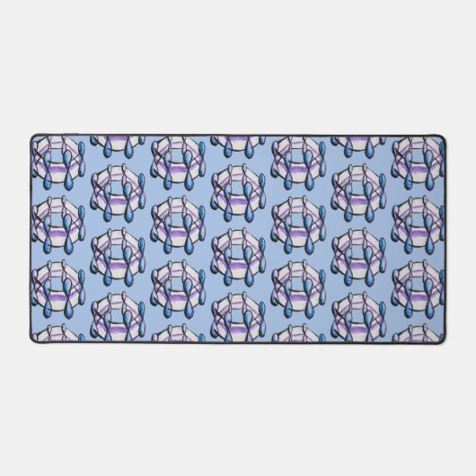 Chimie organique Art Benzene Molecule Orgo (Recto)