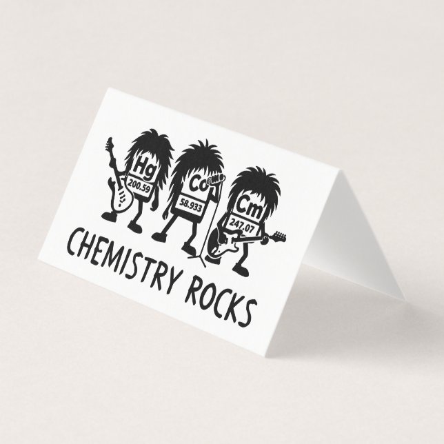 Chimie Rocks Science Rock Band (Front)