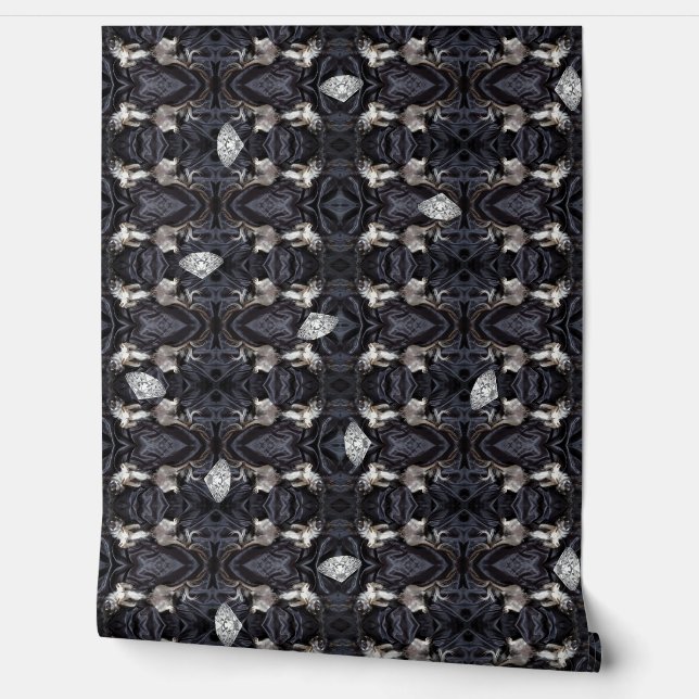 Chimigos - Chihuahua's en diamanten Behang (Afrollen)