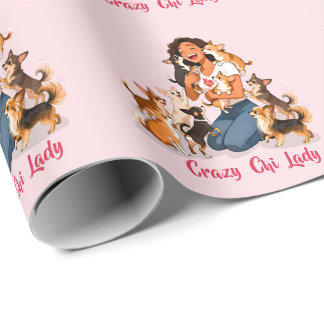 Chimigos - Crazy Chi Lady - Chihuahua  Cadeaupapier
