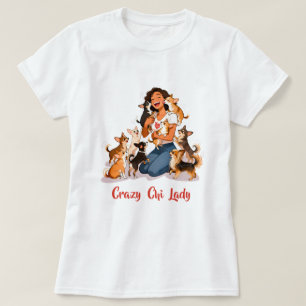 Chimigos - Crazy Chi Lady - Chihuahua Moeder T-shirt