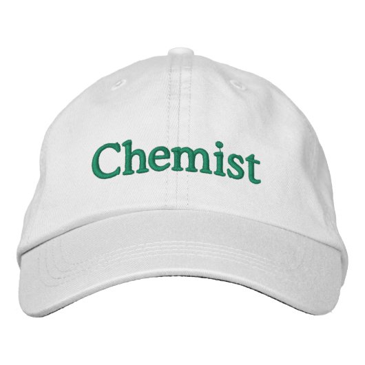 Chimiste - casquette scientifique (Devant)