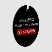 Chimistes Alcool Solution Chimie Plaisanterie (devant)