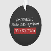 Chimistes Alcool Solution Chimie Plaisanterie (devant)