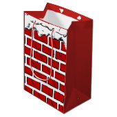 Chimney Medium Cadeauzakje (Voorkant Gekanteld)