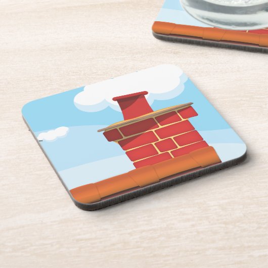 Chimney Pots Bier Onderzetter (Linkerzijde)