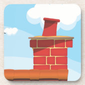 Chimney Pots Bier Onderzetter (Voorkant)