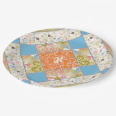 Chimney Quilt Block Pattern Bord (Gekanteld)