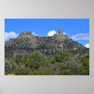 Chimney Rock National Monument, Colorado Poster