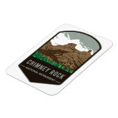 Chimney Rock National Monument Magneet (Linkerzijde)