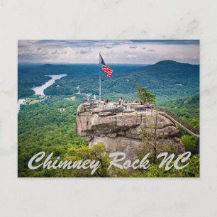 Chimney Rock NC Briefkaart