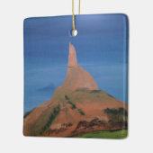 Chimney Rock Nebraska Céramique Ornement (Gauche)