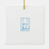 Chimney Rock Nebraska Céramique Ornement (Dos)