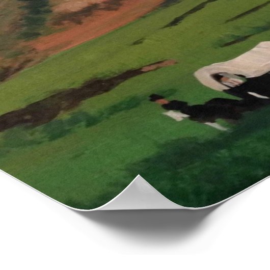 Chimney Rock Nebraska Poster (Coin)