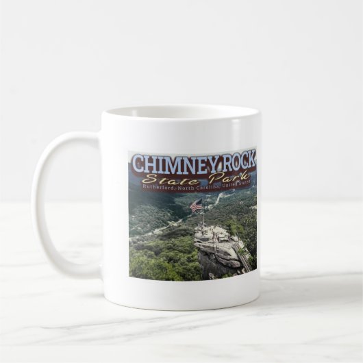 CHIMNEY ROCK - RUTHERFORD - NOORD CAROLINA US KOFFIEMOK (Links)