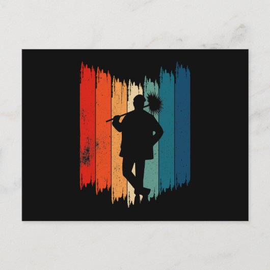 Chimney Sweeper Retro Chimney Sweep Feestdagenkaart (Voorkant)