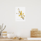 Chimonanthus fragrans poster (Keuken)
