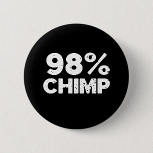 Chimp 98 ronde button 5,7 cm