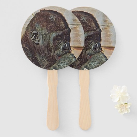 CHIMP ART HANDWAAIER (Voorkant en achterkant)