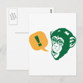 Chimp Briefkaart (Voorkant / Achterkant)