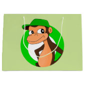 Chimp cartoon grote cadeautas (Voorkant)