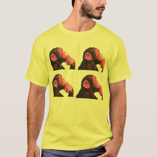 chimp, chimp, chimp, chimp t-shirt