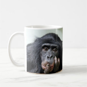 Chimp chimpansee MONKEY gezicht mok cup
