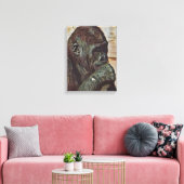 CHIMP-KUNST CANVAS AFDRUK (Insitu (Woonkamer))