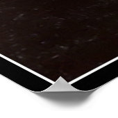 Chimp met de parel poster (Hoek)