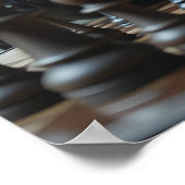 Chimp schaakspel Poster (Hoek)